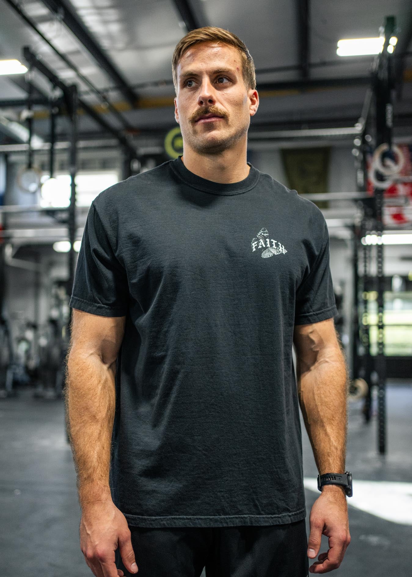 Faith Lion IV Butterflies T-Shirt