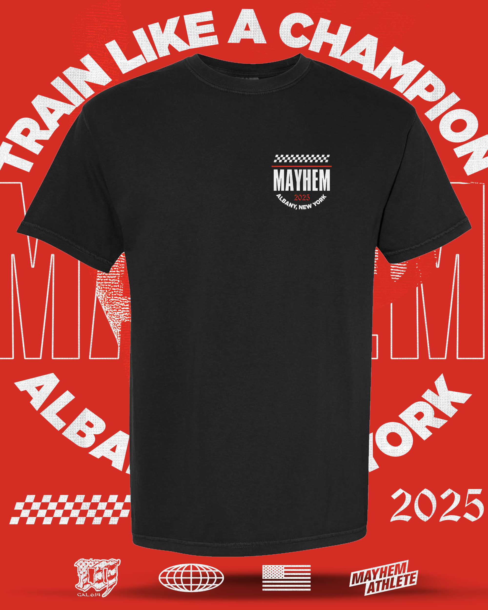 Mayhem Checkered Racer T-Shirt