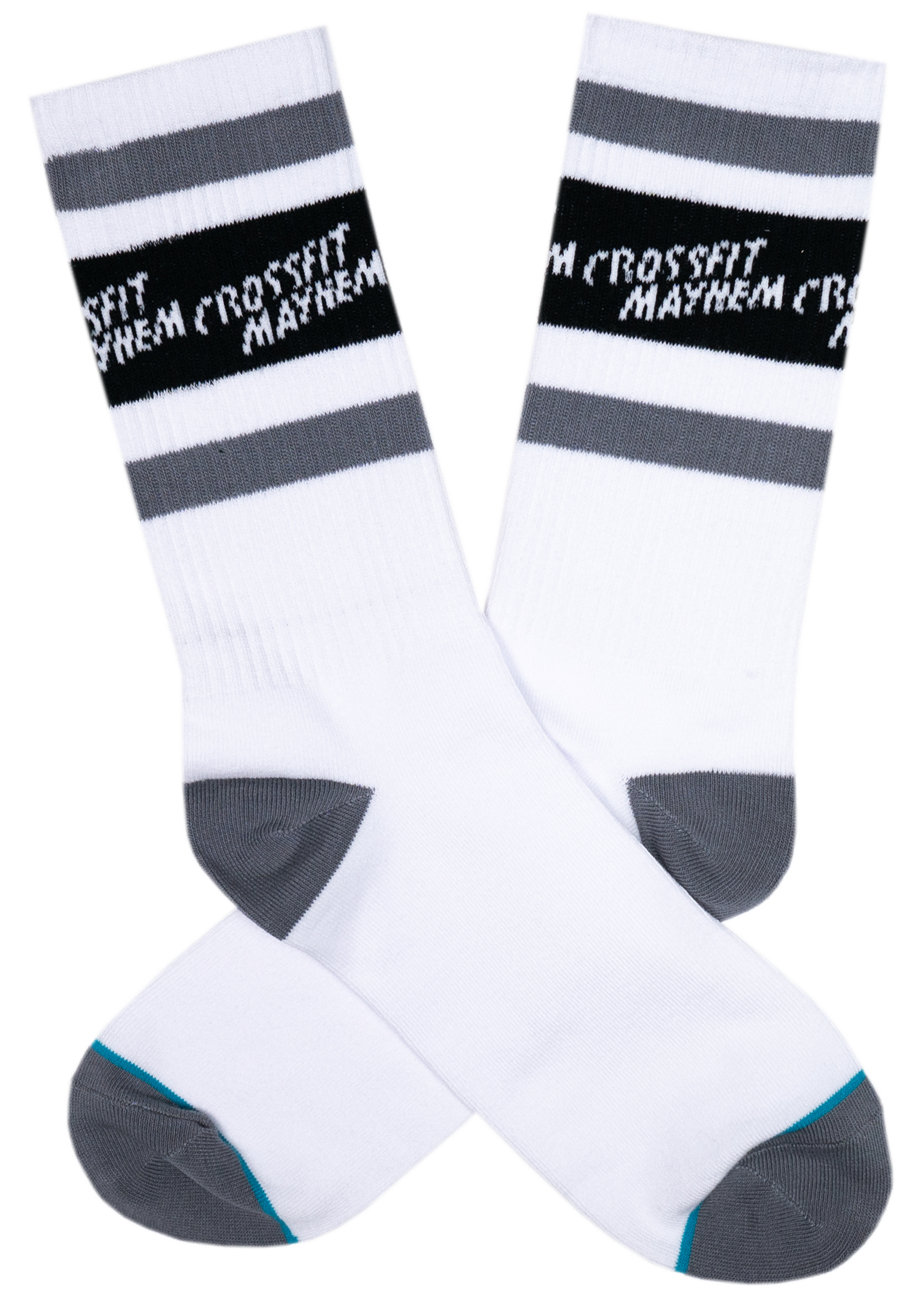 Classic Crew Socks: White