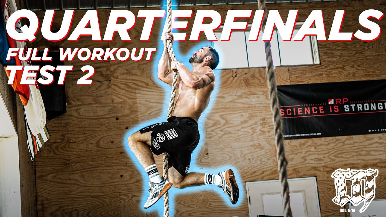 RICH FRONING’S FULL TEST 2 // CrossFit Games Quarterfinals - MAYHEM NATION