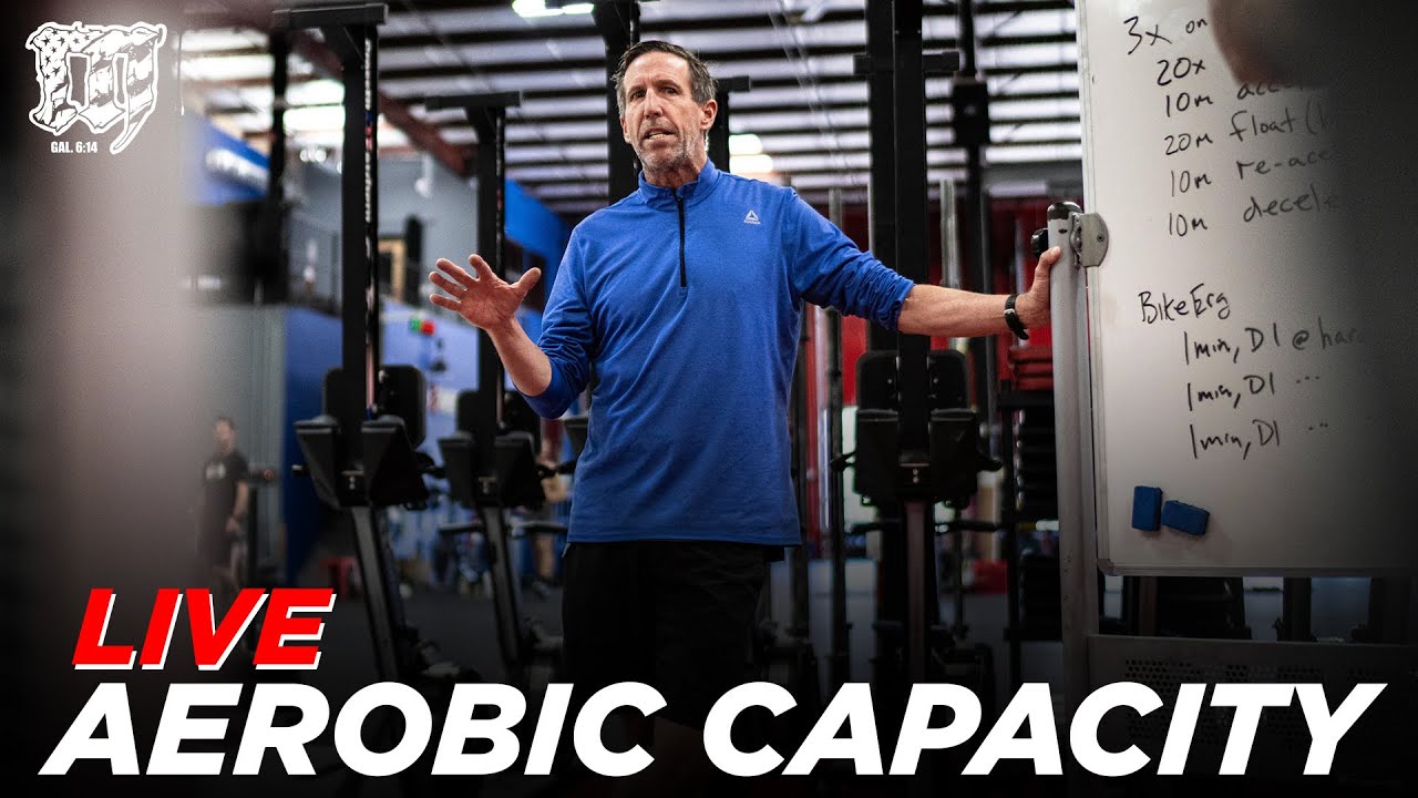 LIVE Aerobic Capacity Session Coached by CHRIS HINSHAW - MAYHEM NATION