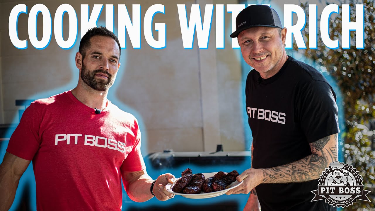 GRILLING WITH RICH FRONING & MASTERCHEF SHAUN O’NEALE // FitBoss Ep. 1 - Hangar Steak - MAYHEM NATION