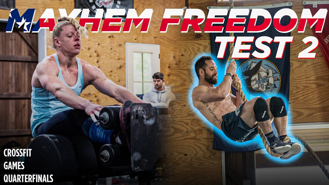 *WORLD RECORD* MAYHEM FREEDOM’s TEST 2 // CrossFit Games Quarterfinals - MAYHEM NATION