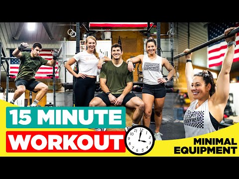 FULL 15 MINUTE TOTAL BODY WORKOUT // M30/COMPETE ON DEMAND - MAYHEM NATION