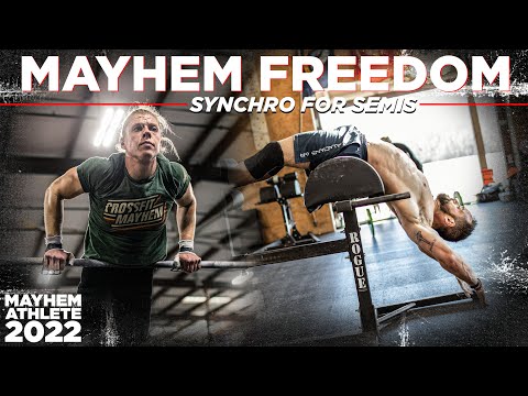 SYNCHRO FOR SEMIS // Mayhem Freedom Full CrossFit Workout - MAYHEM NATION