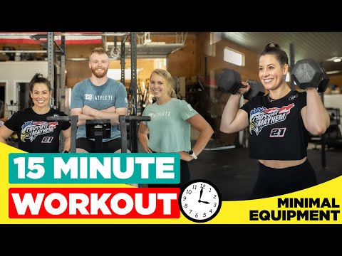 FULL 15 MINUTE TOTAL BODY WORKOUT // M30/COMPETE ON DEMAND - MAYHEM NATION