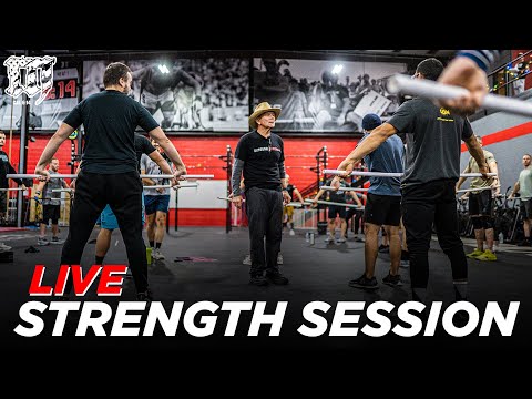 LIVE Strength Session Coached By Mike Burgener - MAYHEM NATION