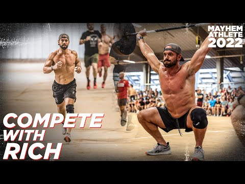 COMPETE WITH RICH FRONING // Full CrossFit Workout - MAYHEM NATION