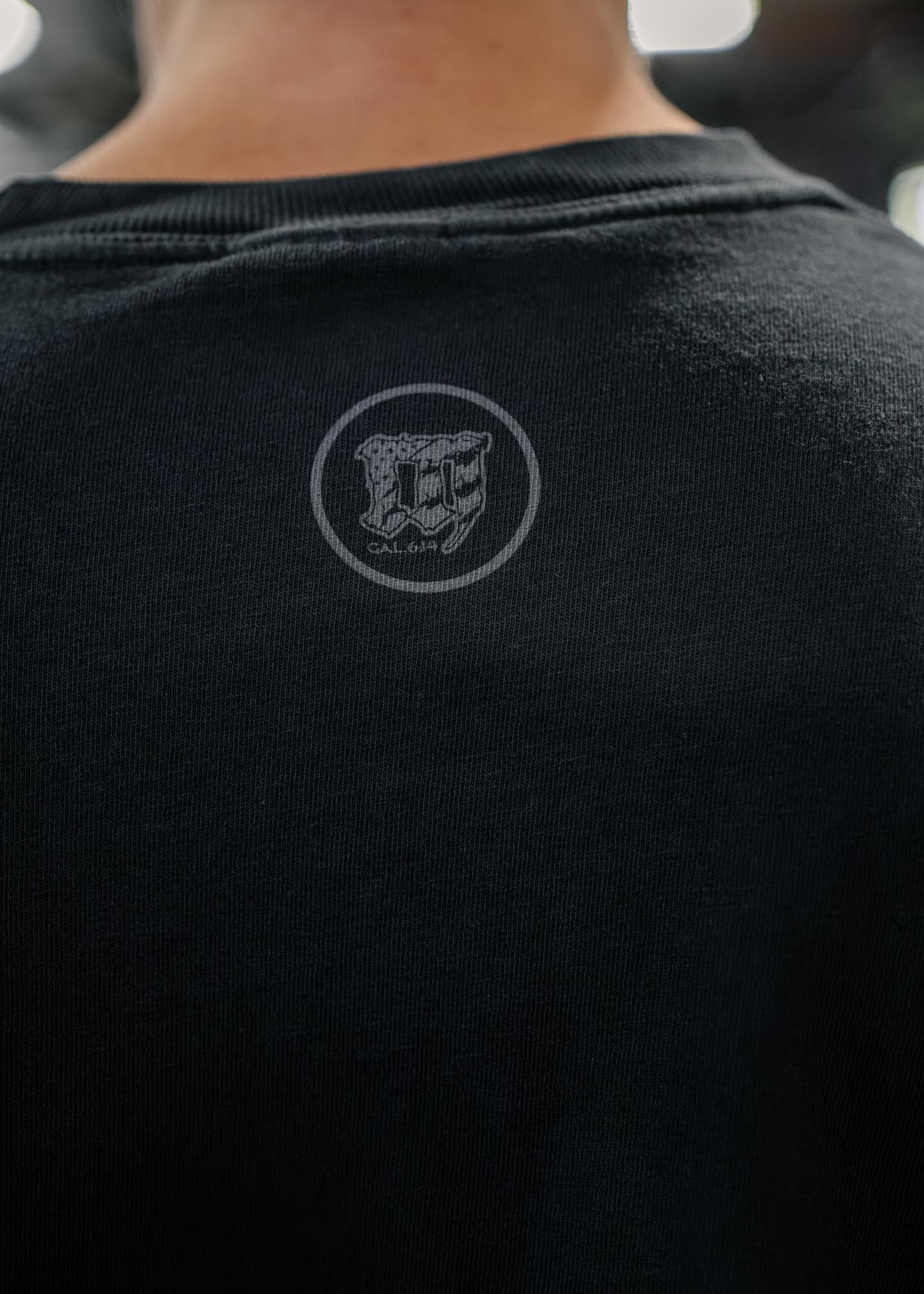 Women's Embroidered PRAY. Boxy Crop Tee