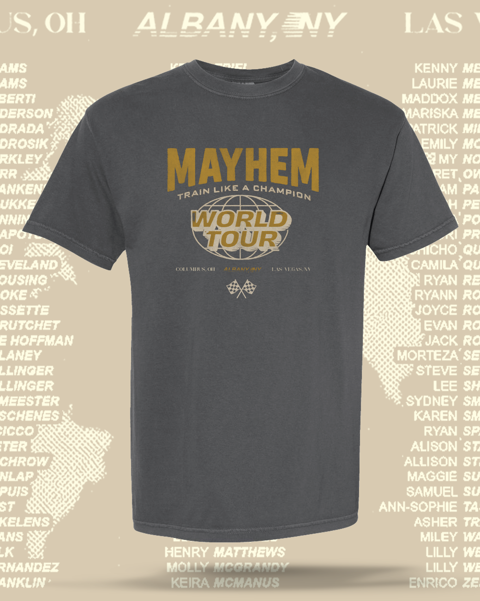 Mayhem World Tour 2025 T-Shirt