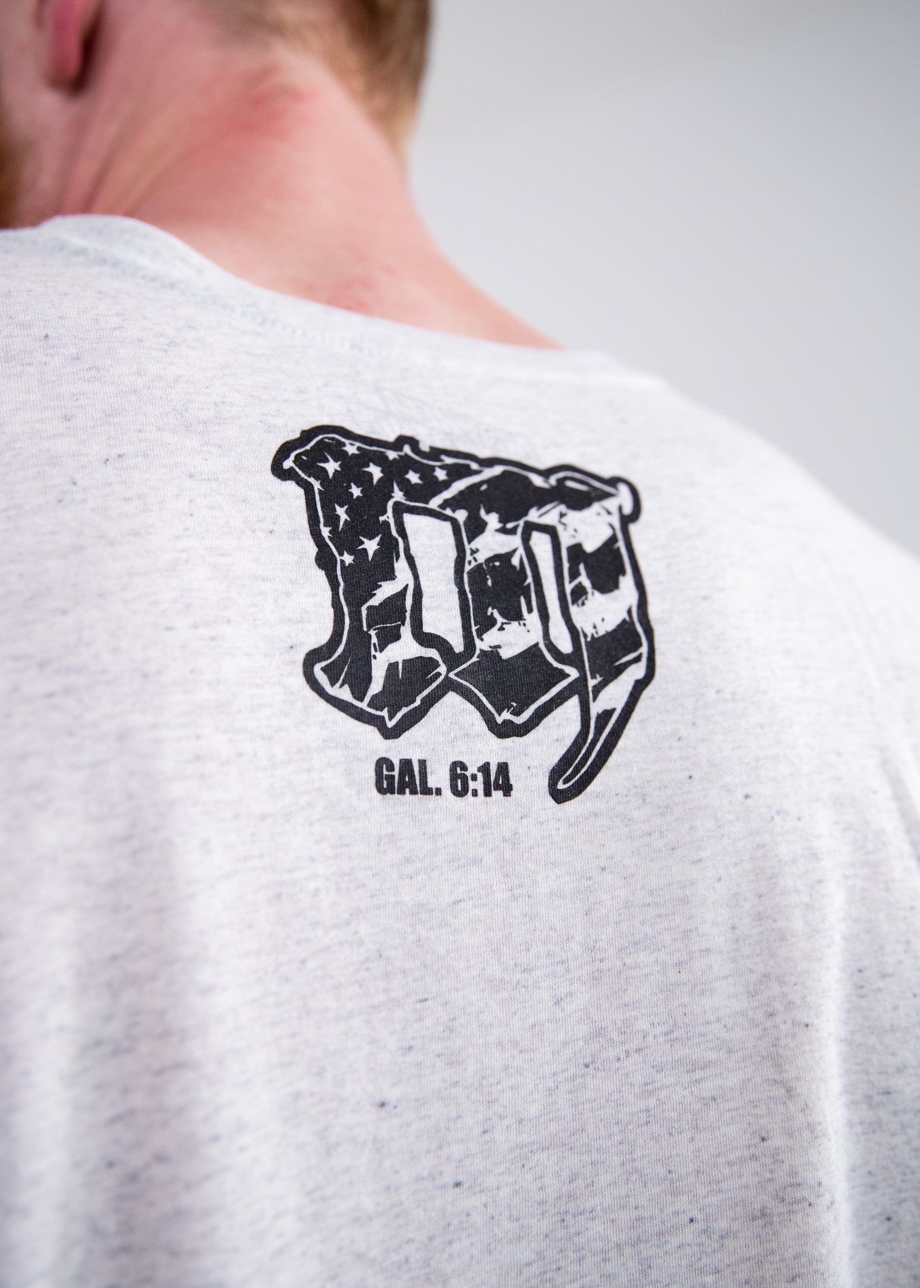 Burgener Strength T-Shirt: Heather White