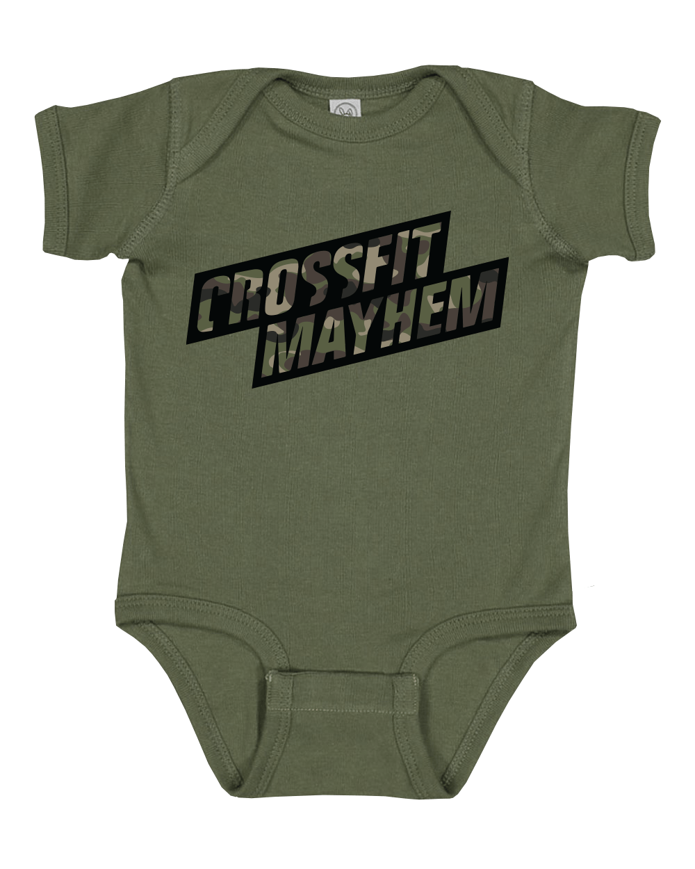 Block Fight This Onesie: OD Green - MAYHEM NATION